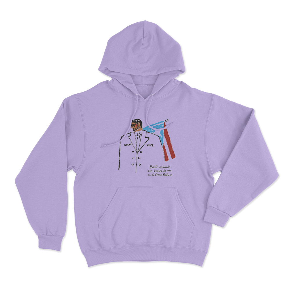 Benito En PR Unisex Hoodie Purple Benito En PR Unisex Hoodie Purple