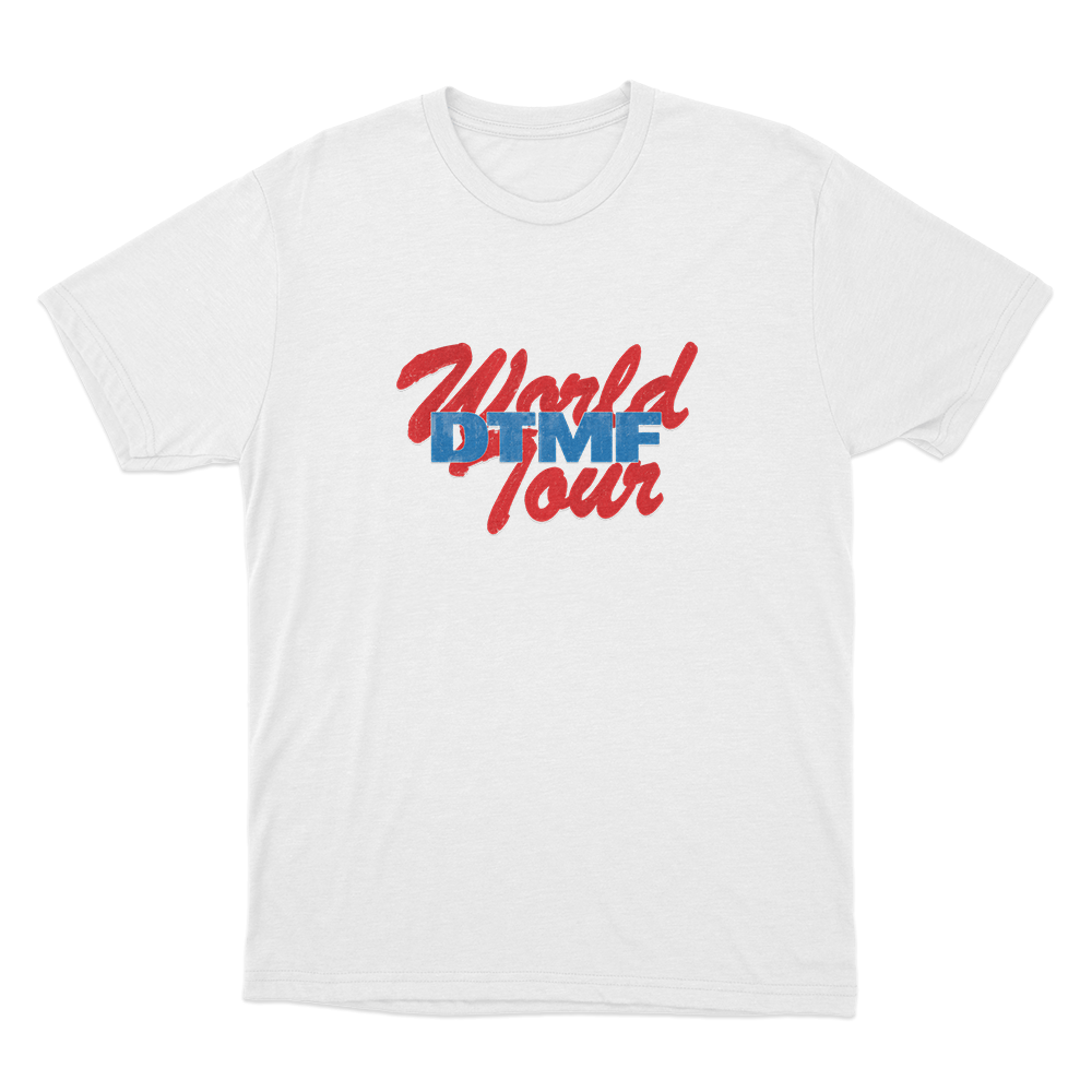 DTMF World Tour Unisex T Shirt White DTMF World Tour Unisex T Shirt White