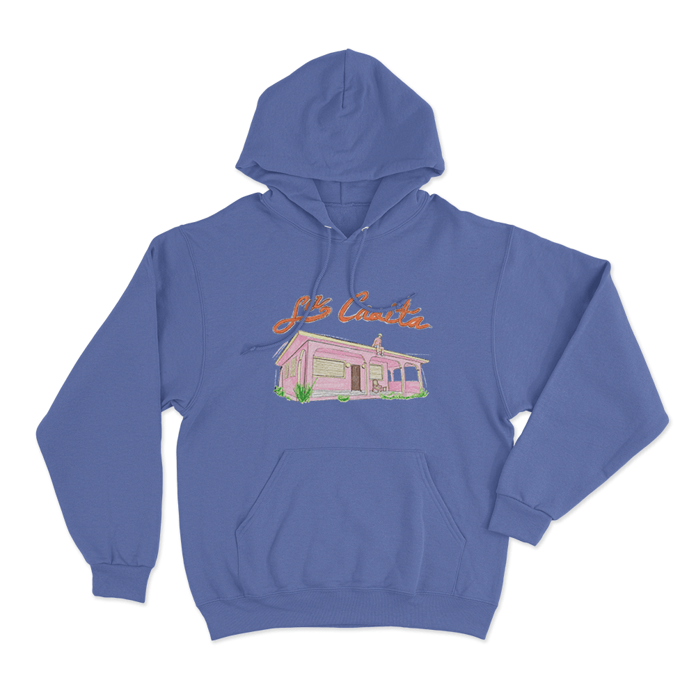 La Casita Unisex Hoodie Blue La Casita Unisex Hoodie Blue