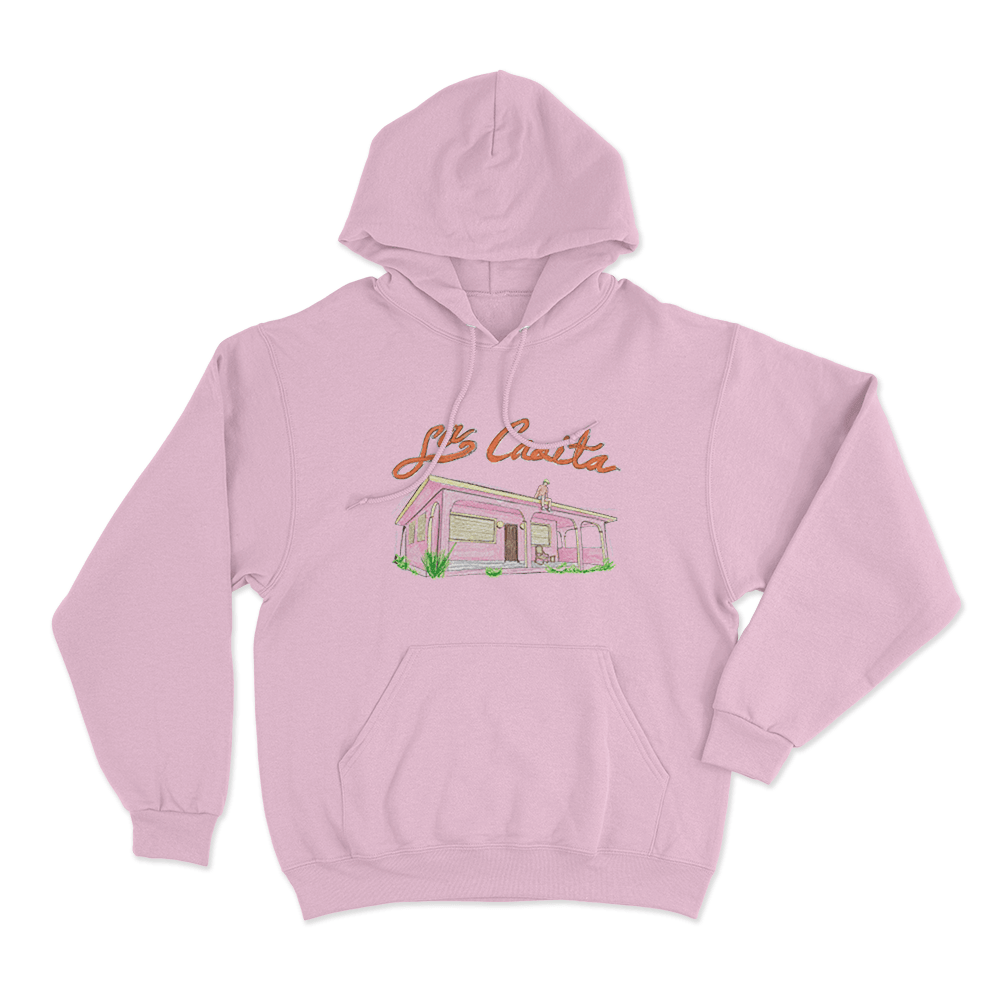 La Casita Unisex Hoodie Pink La Casita Unisex Hoodie Pink