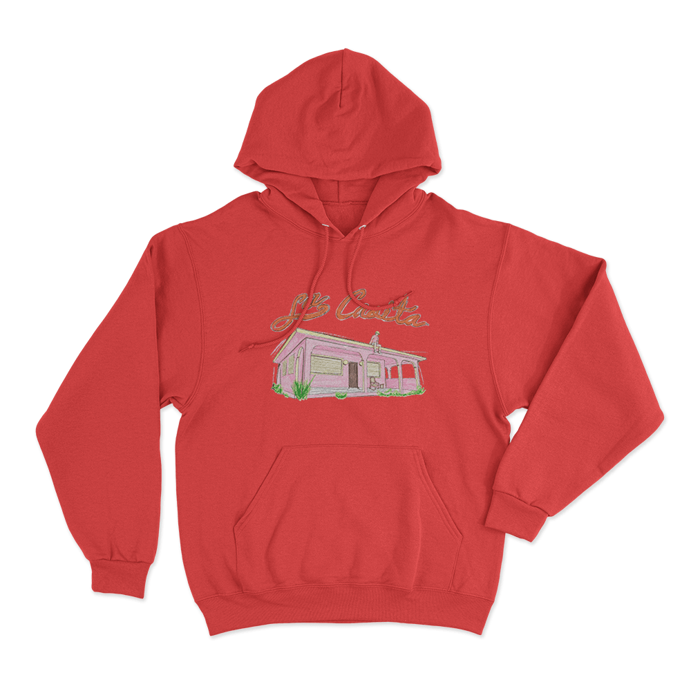 La Casita Unisex Hoodie Red La Casita Unisex Hoodie Red