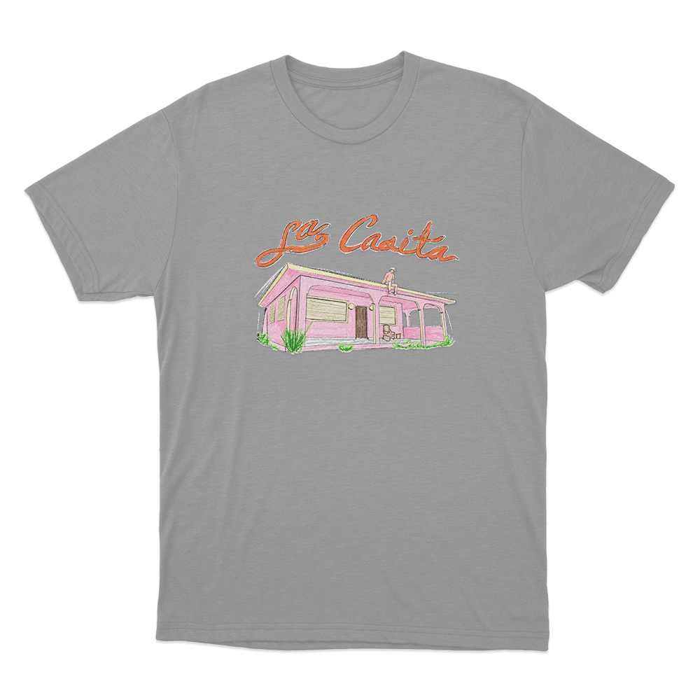 La Casita Unisex T Shirt Grey La Casita Unisex T Shirt Grey