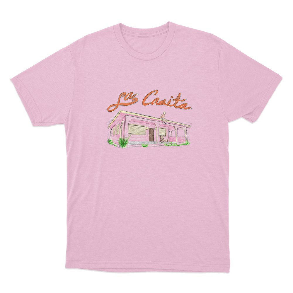 La Casita Unisex T Shirt Pink La Casita Unisex T Shirt Pink