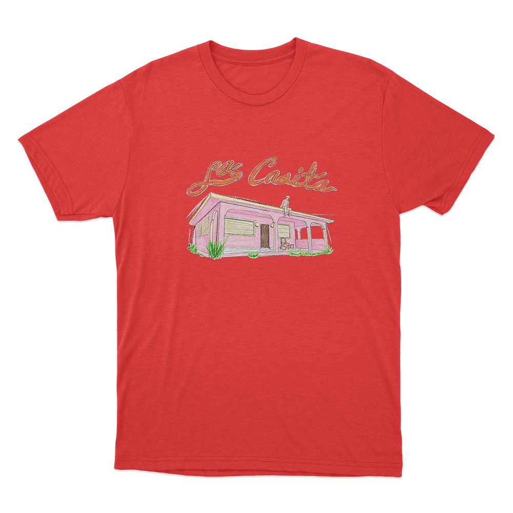 La Casita Unisex T Shirt Red La Casita Unisex T Shirt Red